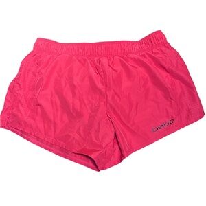 Bebe Women's Vibrant Pink Athletic Shorts